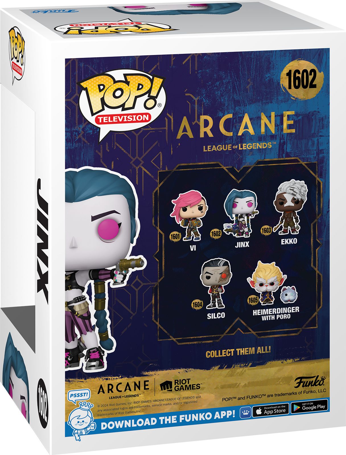 Funko POP! TV: Arcane League of Legends, Jinx Funko Pop! Vinyl Figure