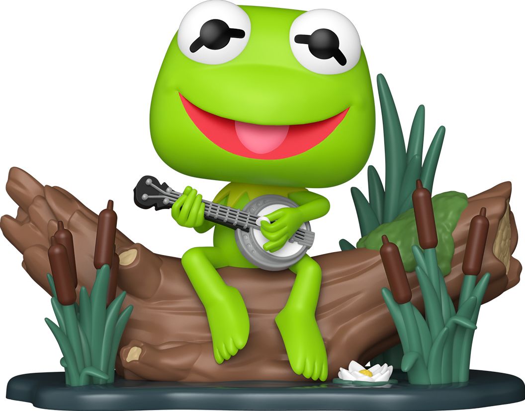 Funko POP! Deluxe: The Muppets, Kermit the Frog with Banjo