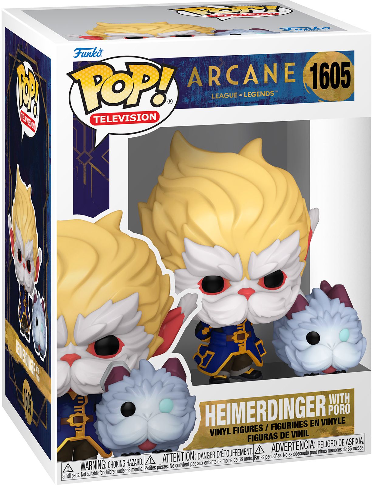 Arcane: League Of Legends Heimerdinger with Poro Pop! Vinyl Figure