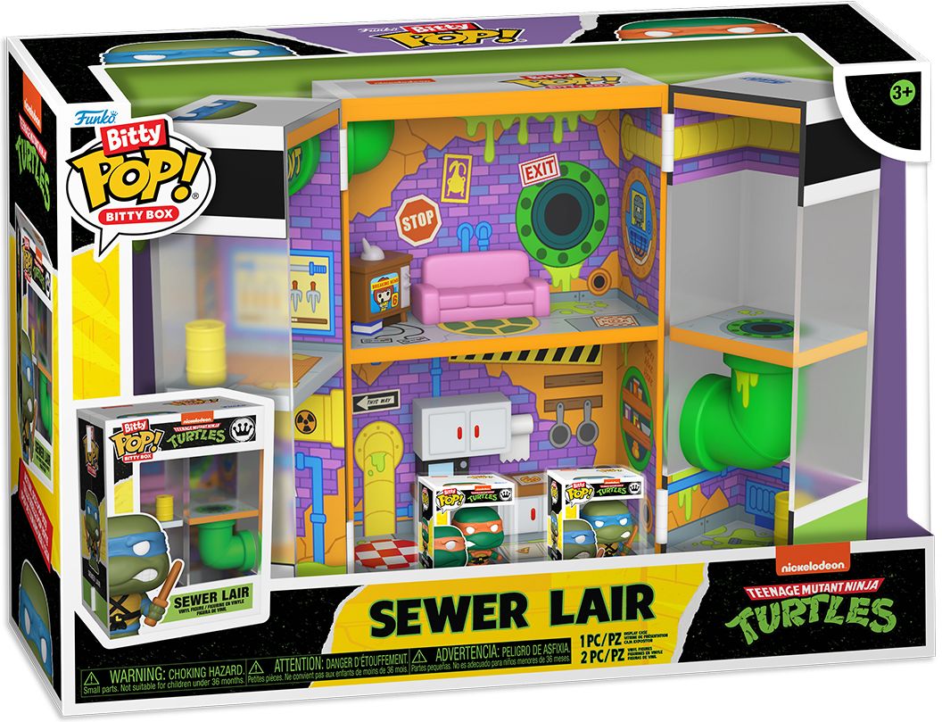 Bitty Boxes: TMNT- Sewer Lair