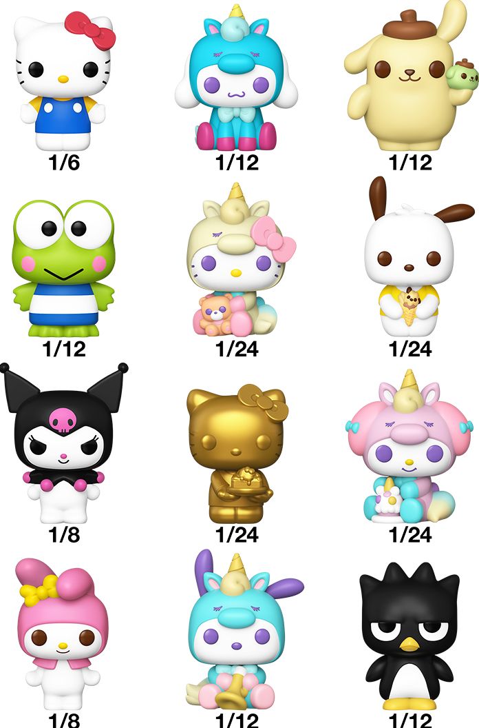Bitty POP Singles: Sanrio- 24PC PDQ