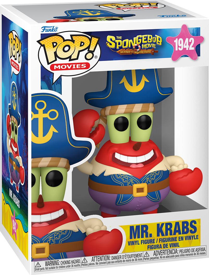 Funko POP! Movies: The SpongeBob Movie: Search for SquarePants, Mr. Krabs
