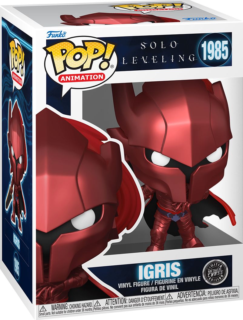 Funko POP! Animation: Solo Leveling, Igris , 1/6 Odd of Chase