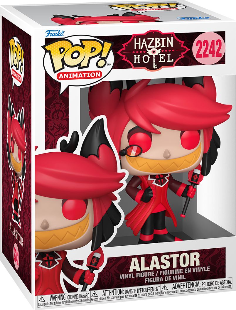 Funko POP! Animation: Hazbin Hotel, Alastor , 1/6 Odd of Chase