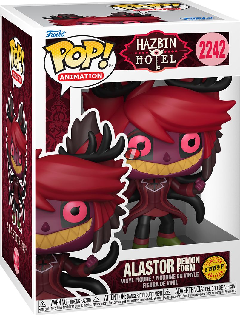 Funko POP! Animation: Hazbin Hotel, Alastor , 1/6 Odd of Chase