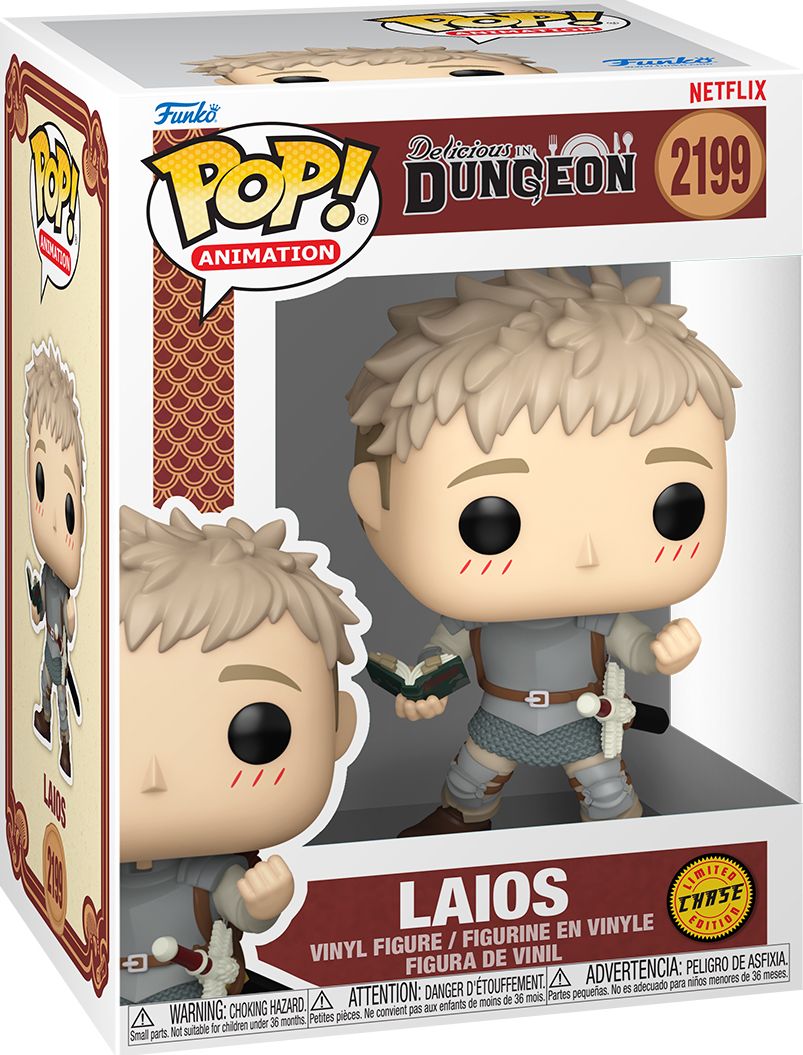 Funko Pop! Animation: Delicous in Dungeon, Laios Collectible Viynl Figure 1/6 Odds for Chase