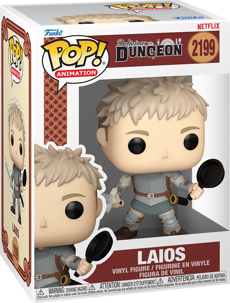 Funko Pop! Animation: Delicous in Dungeon, Laios Collectible Viynl Figure 1/6 Odds for Chase