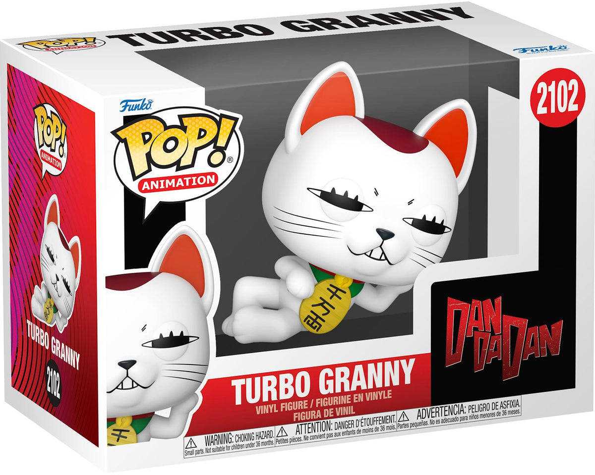 Funko POP! Animation: Dan Da Dan, Turbo Granny Cat