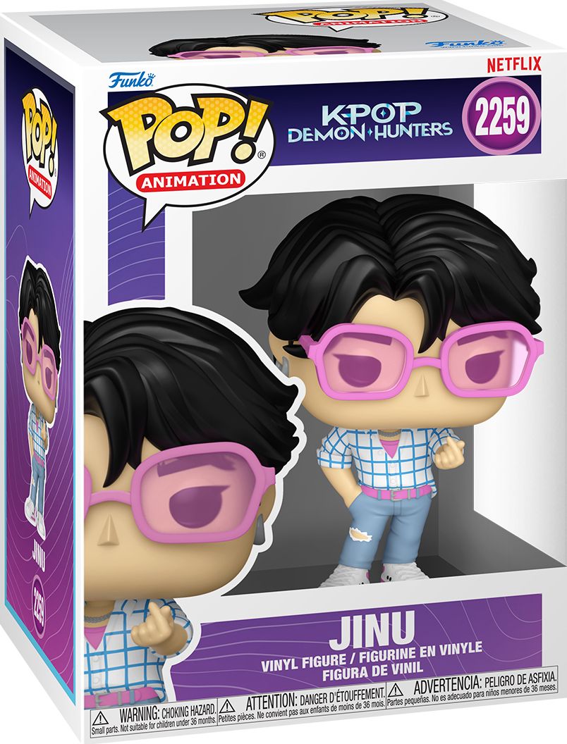 Funko POP! Animation: KPop Demon Hunters, Jinu , 1/6 chance for Chase