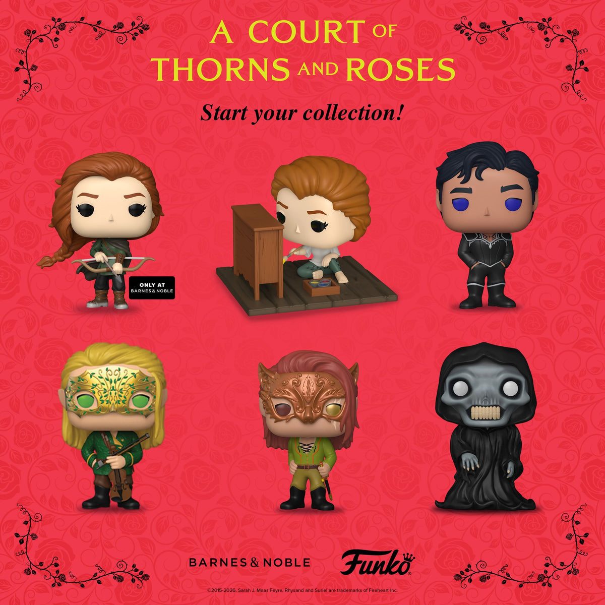 Funko Pop! Books: A Court of Thorns and Roses, Feyre Archeron, Barnes and Noble Exclusive