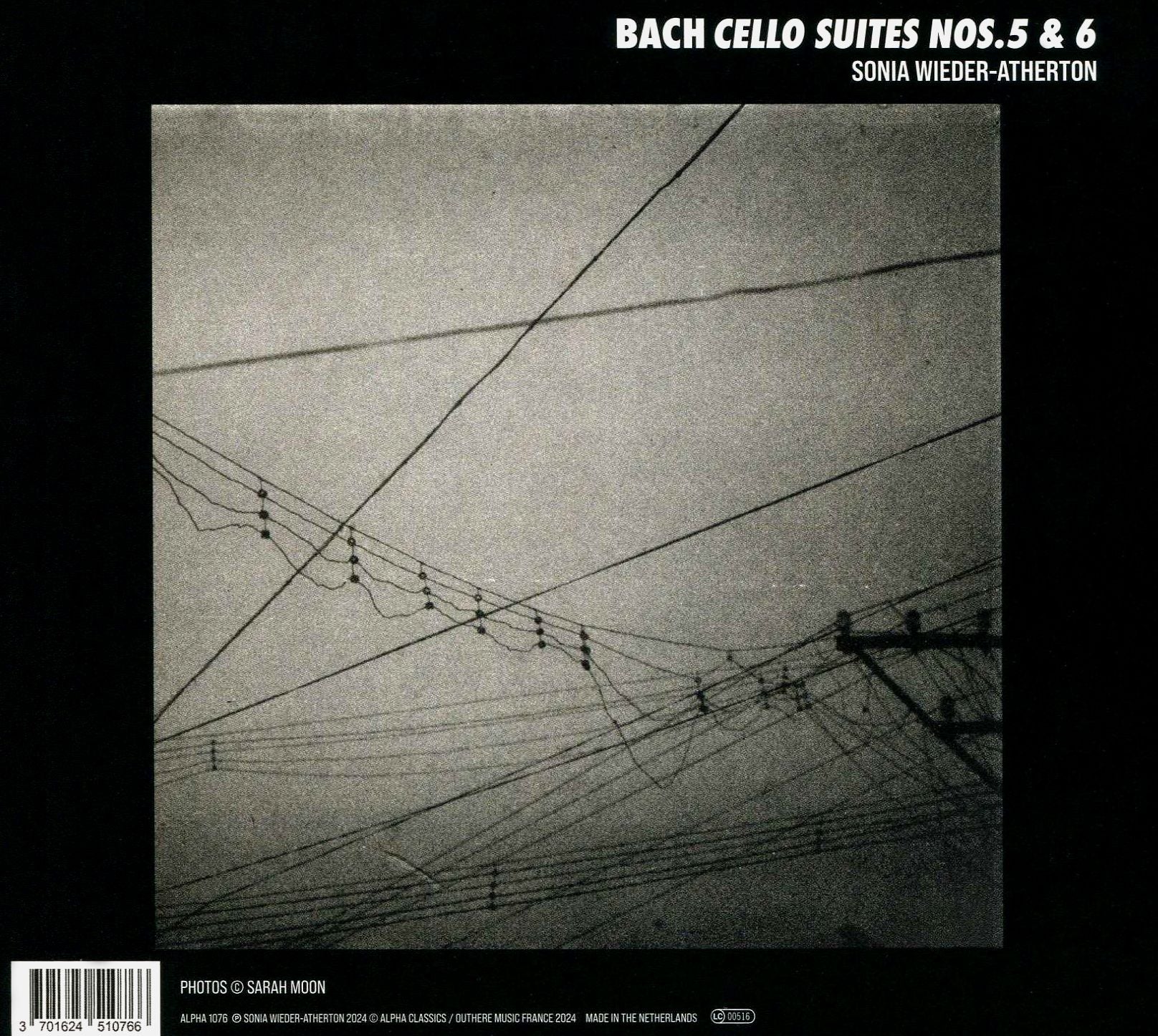 Bach: Cello Suites Nos. 5 & 6