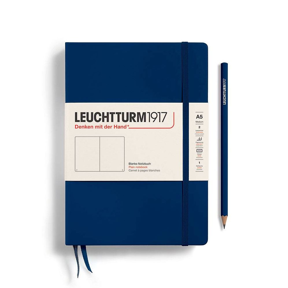 Leuchtturm1917 Navy Plain Journal