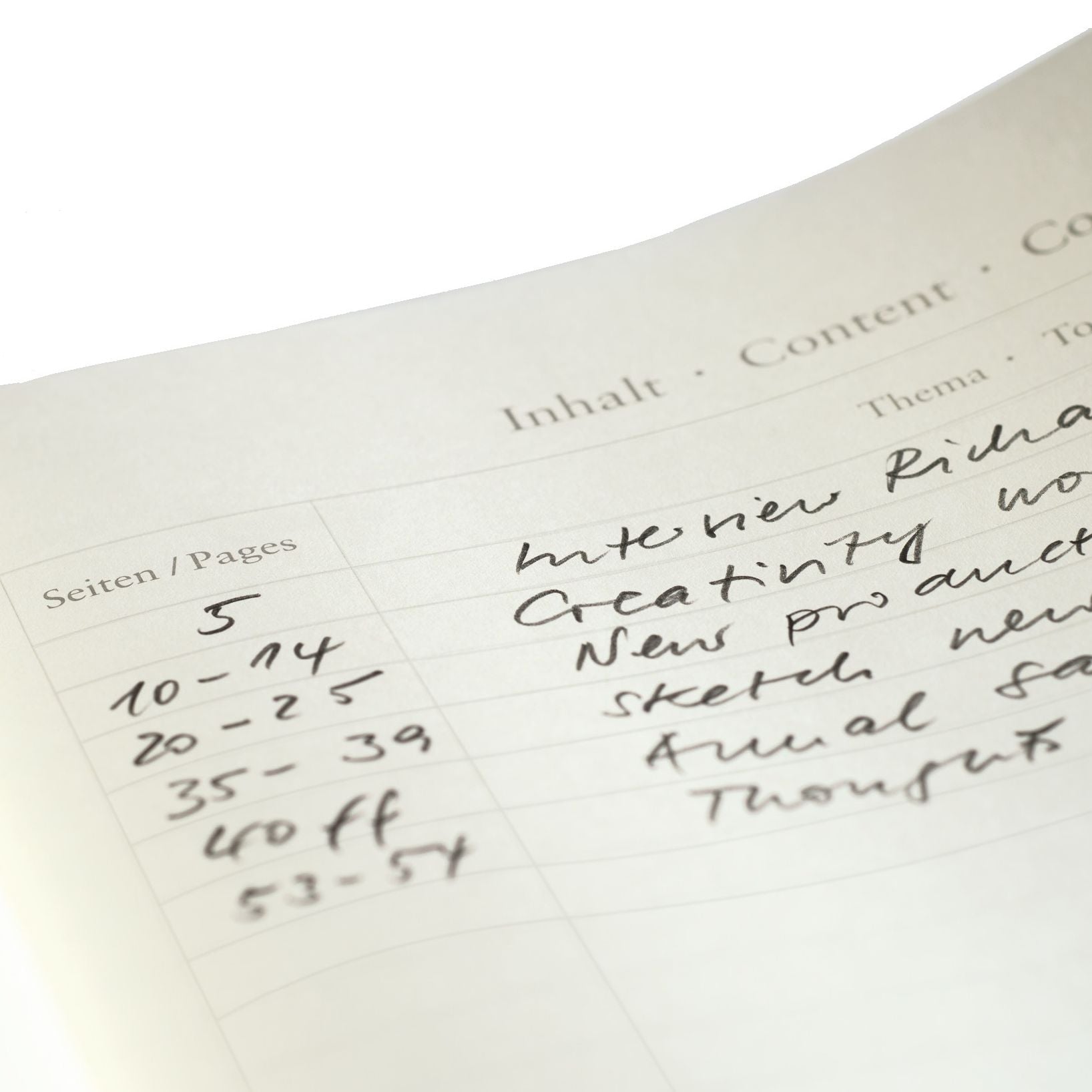 Leuchtturm Black Unlined Softcover Paperback Notebook