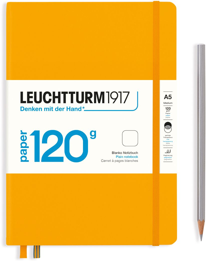 Rising Sun, 120G Edition Notebook, Medium (A5), 203 p., ruled