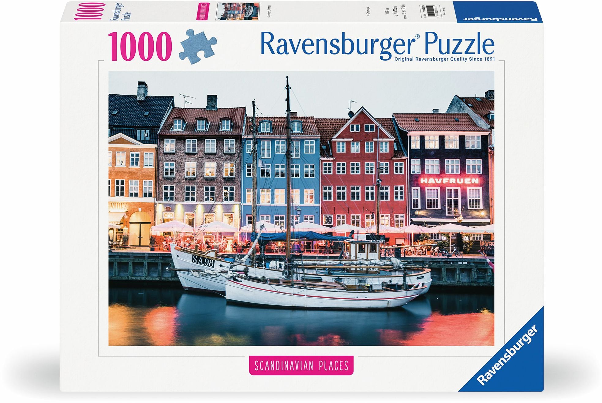 Copenhagen, Denmark 1000 pc puzzle