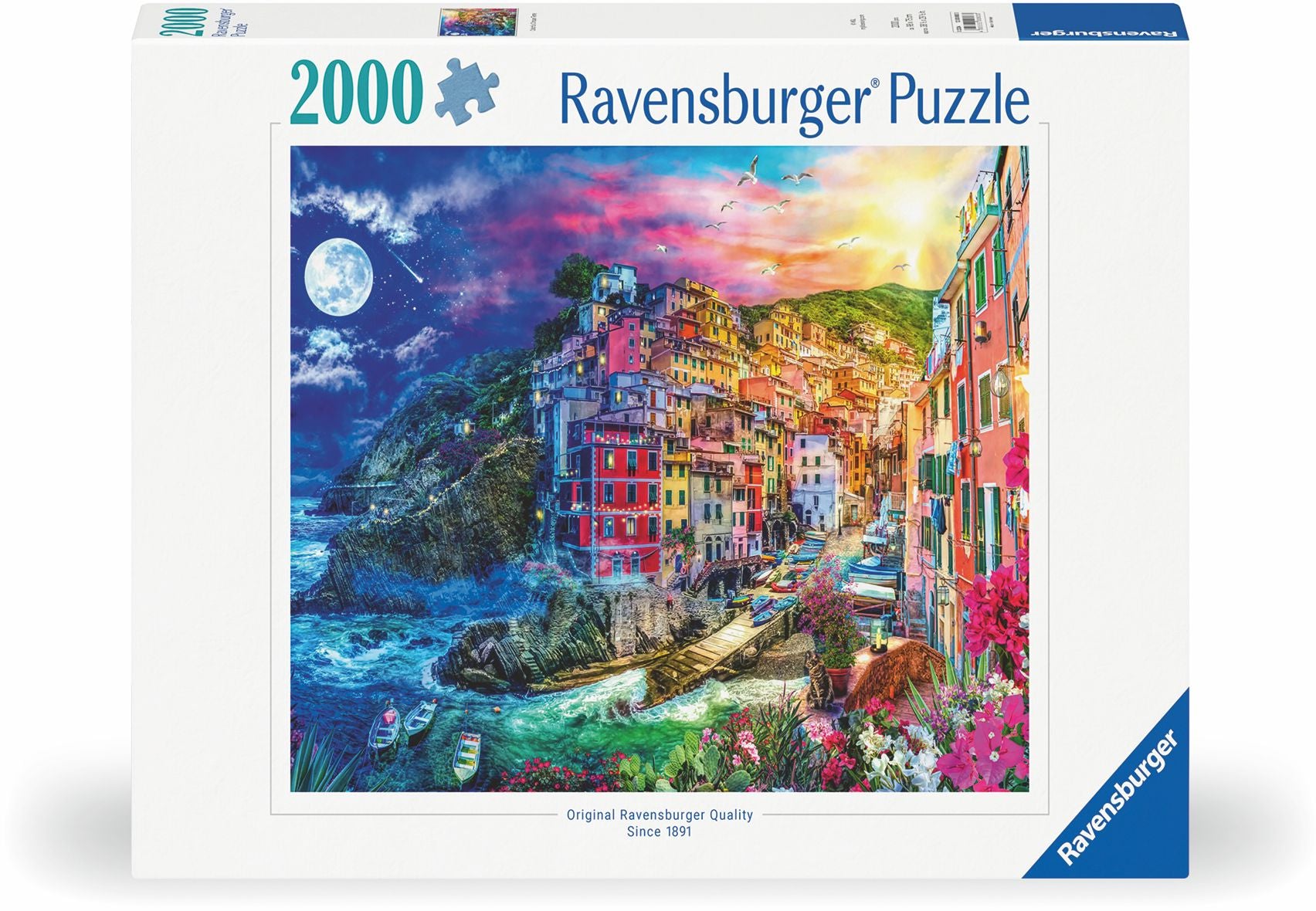 Colorful Cinque Terre 2000 Piece Puzzle