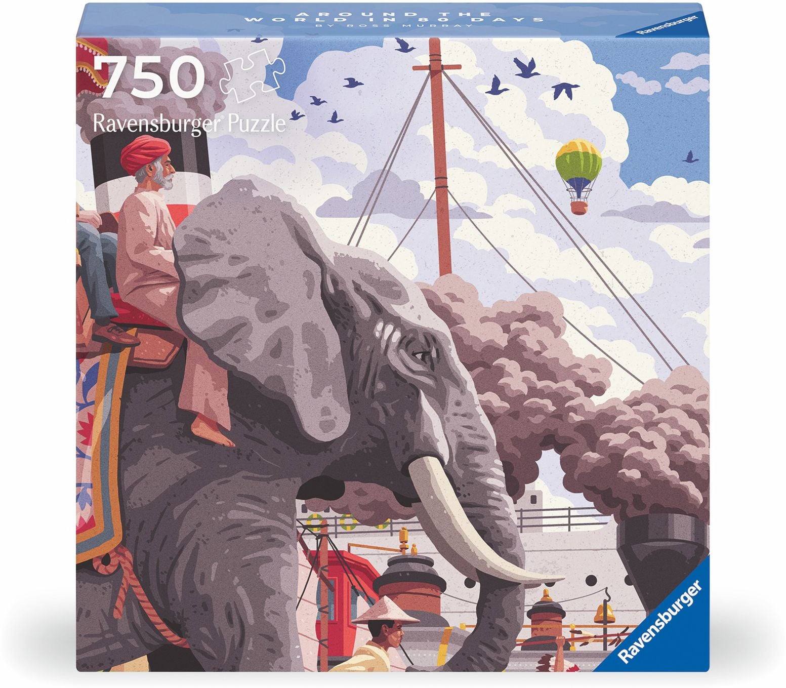 Art & Soul: Around the World in 80 Days 750 Piece Large Format Puzzle