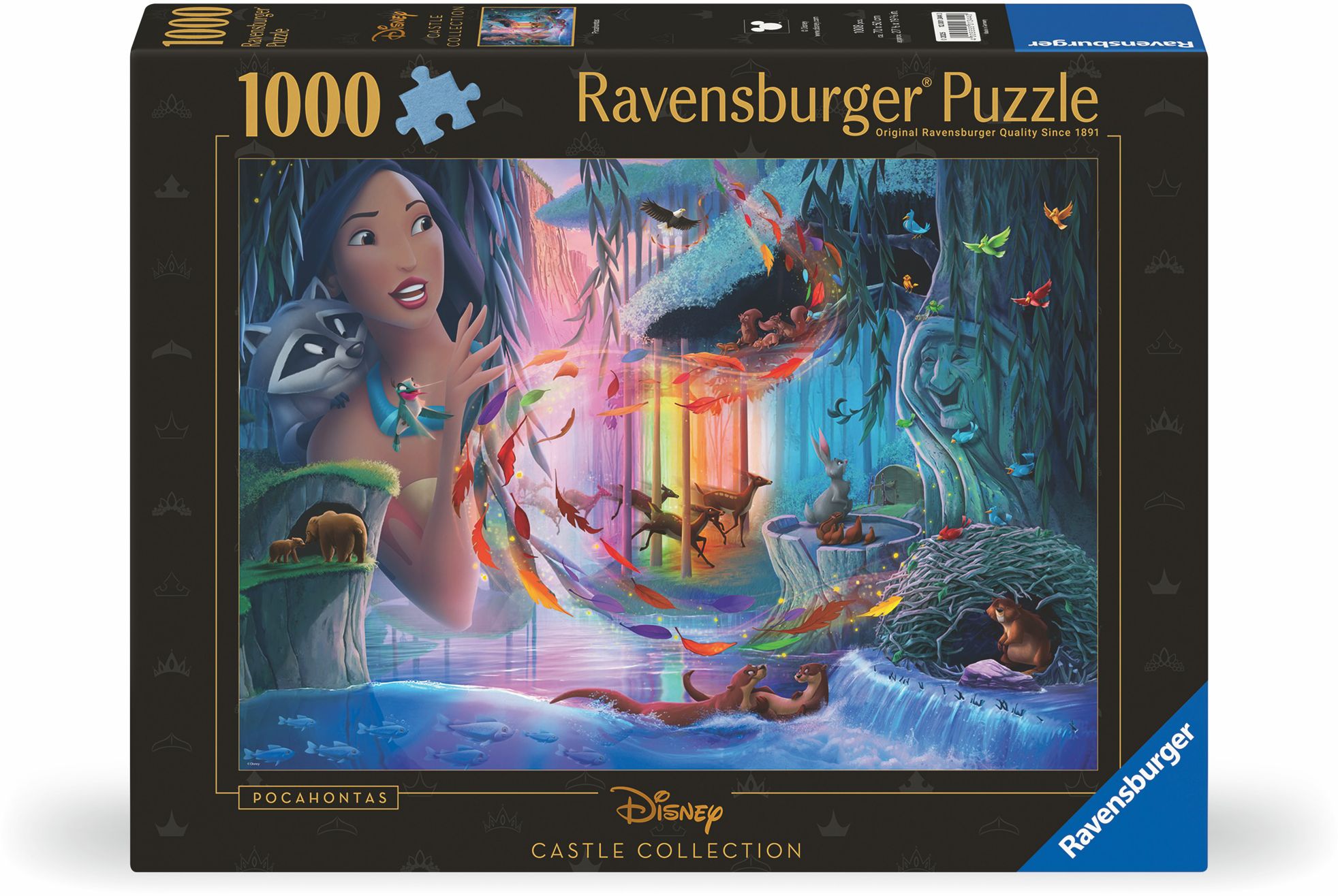 Disney Castles Pocahontas 1000 Piece Puzzle