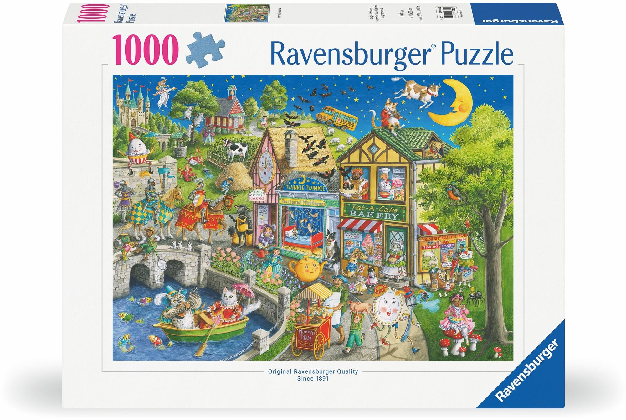 Mother Gooseville 1000 Piece Puzzle