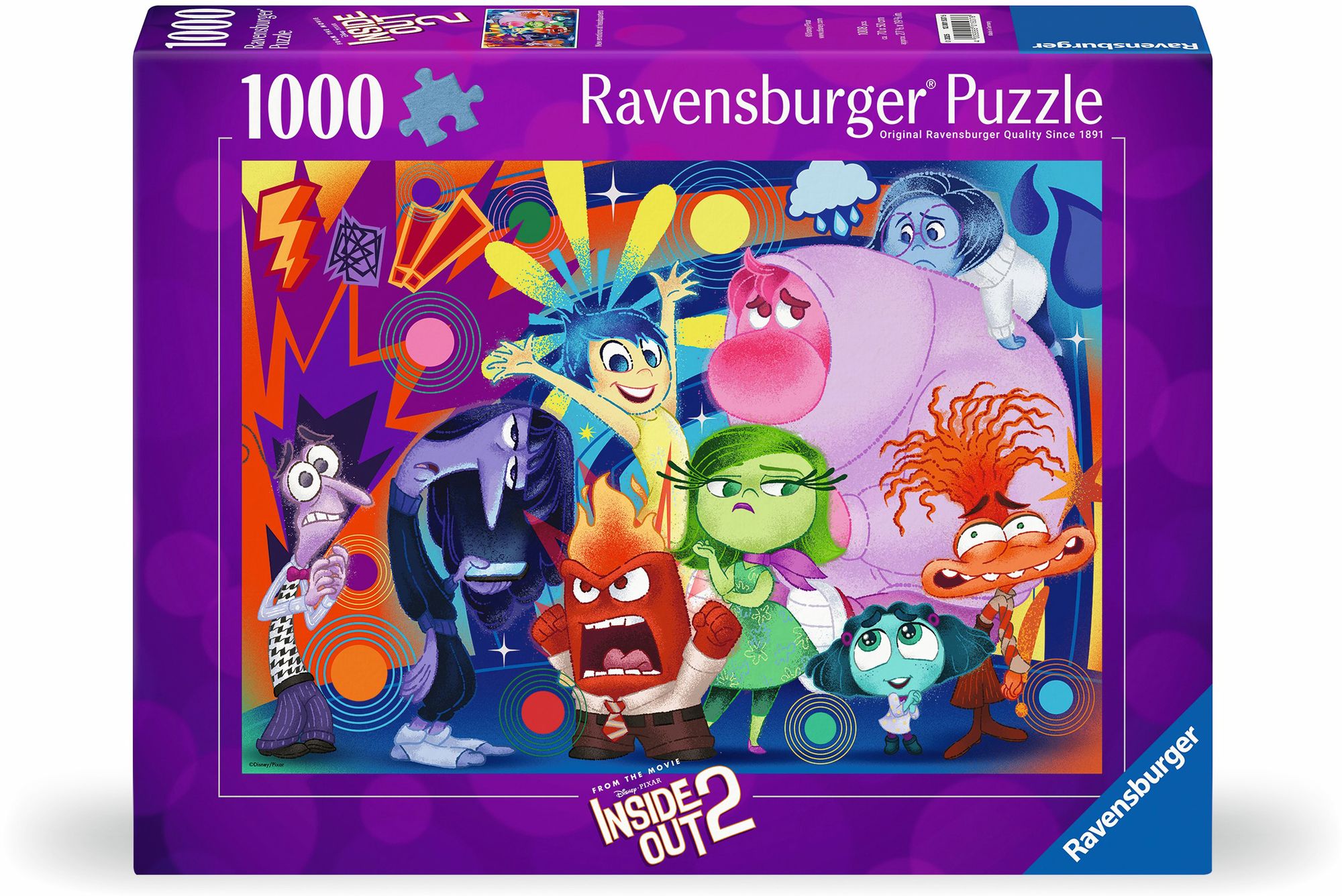 Disney Inside Out 1000 pc puzzle