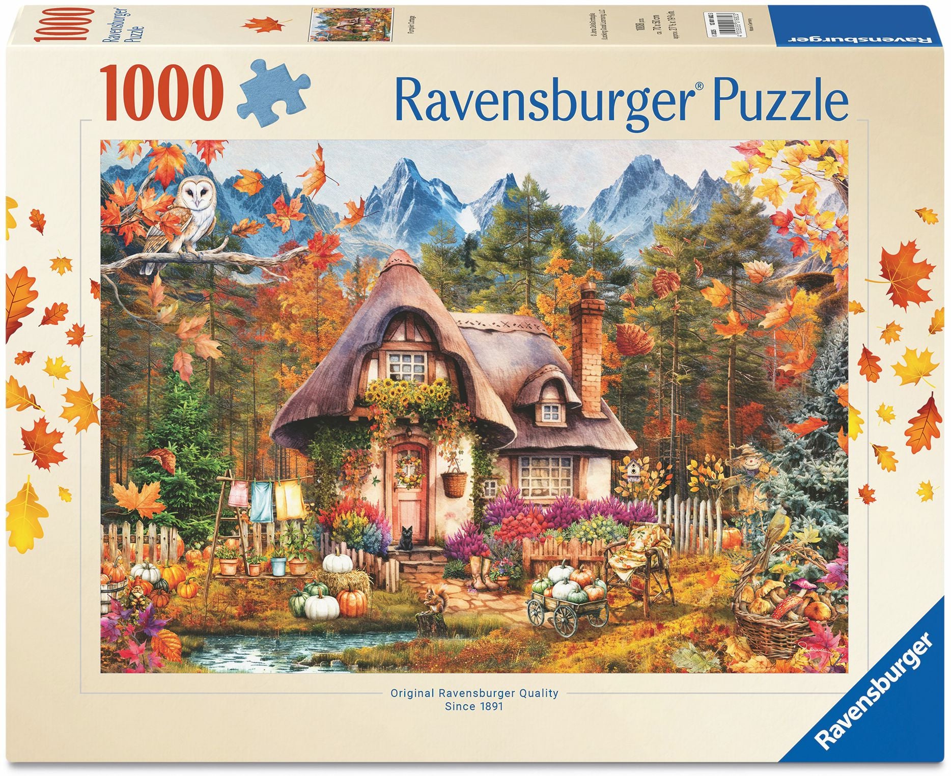 Pumpkin Cottage 1000 Piece Puzzle