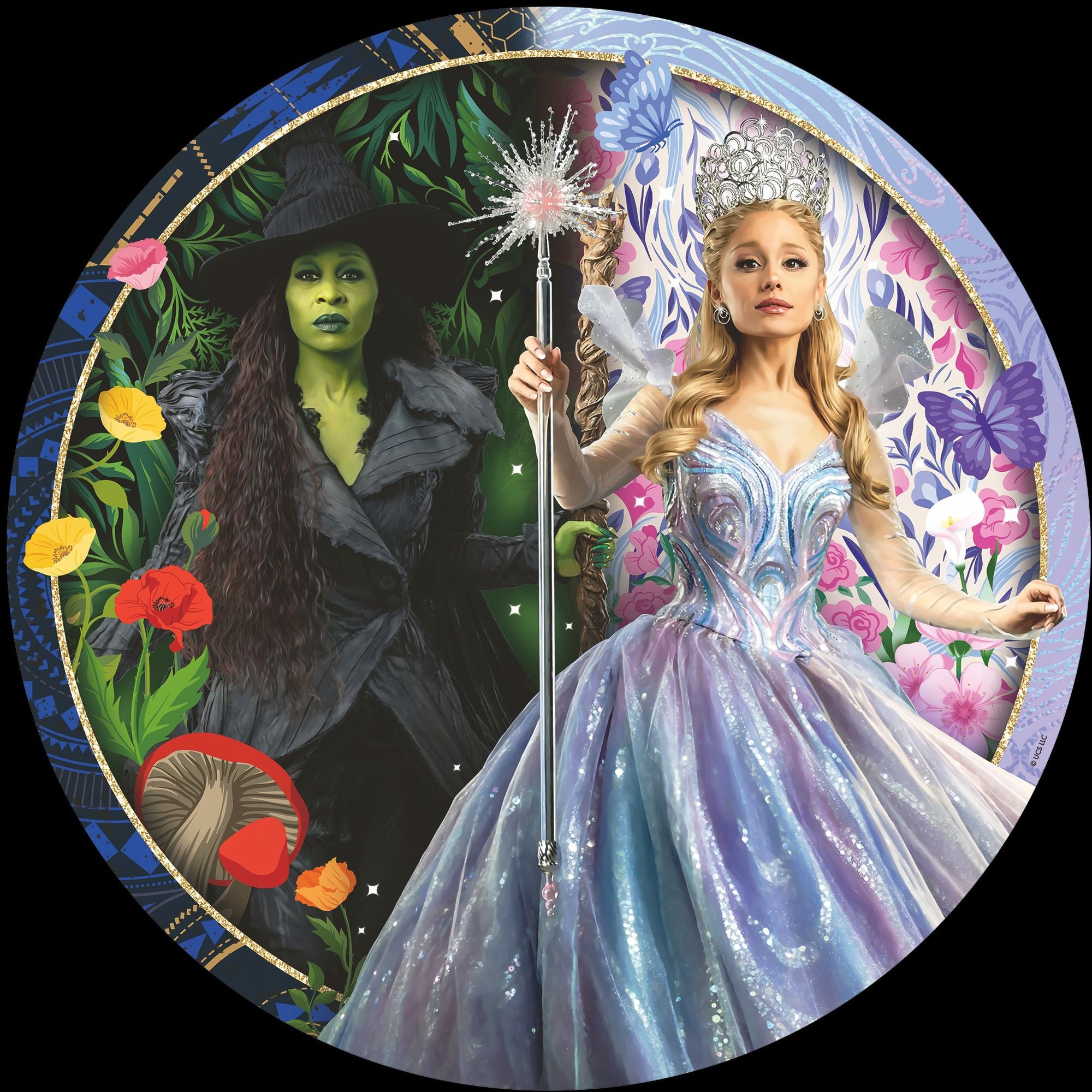 Wicked 2 500 Piece Round Puzzle