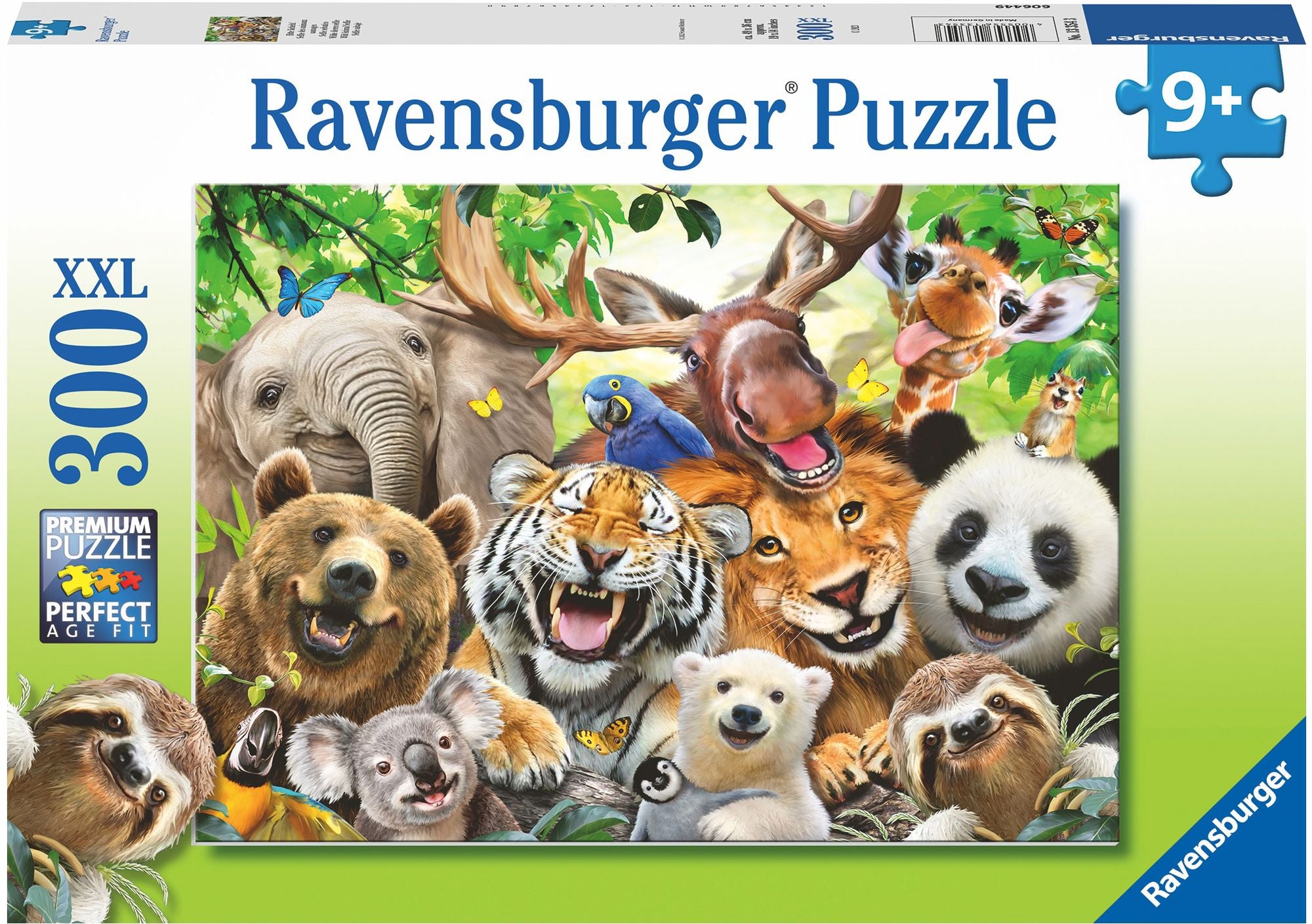 Exotic Animal Selfie 300 Piece Puzzle