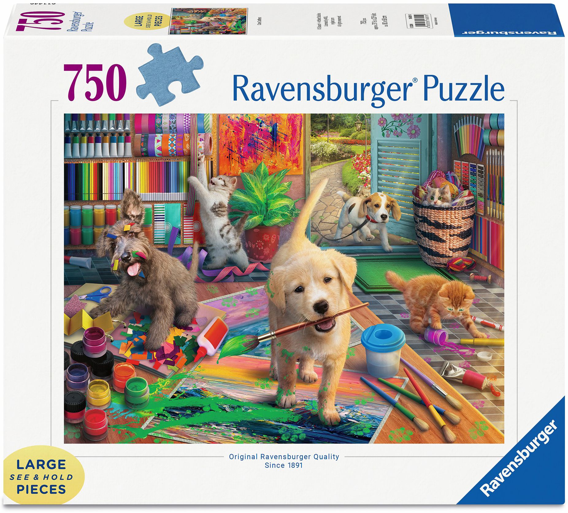 Cute Crafters 750 pc Large Format Puzzle
