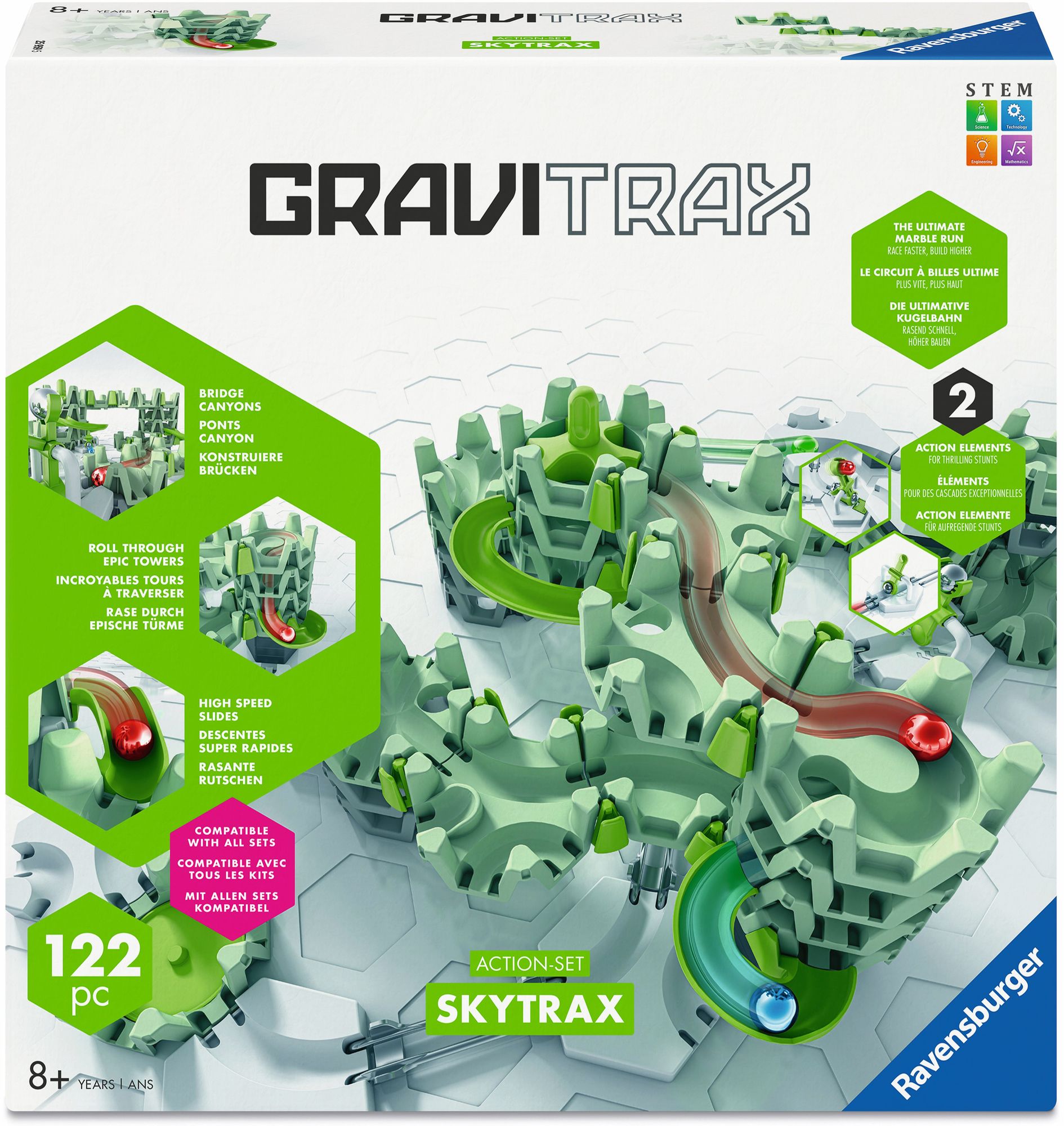 Gravitrax Skytrax Action Set