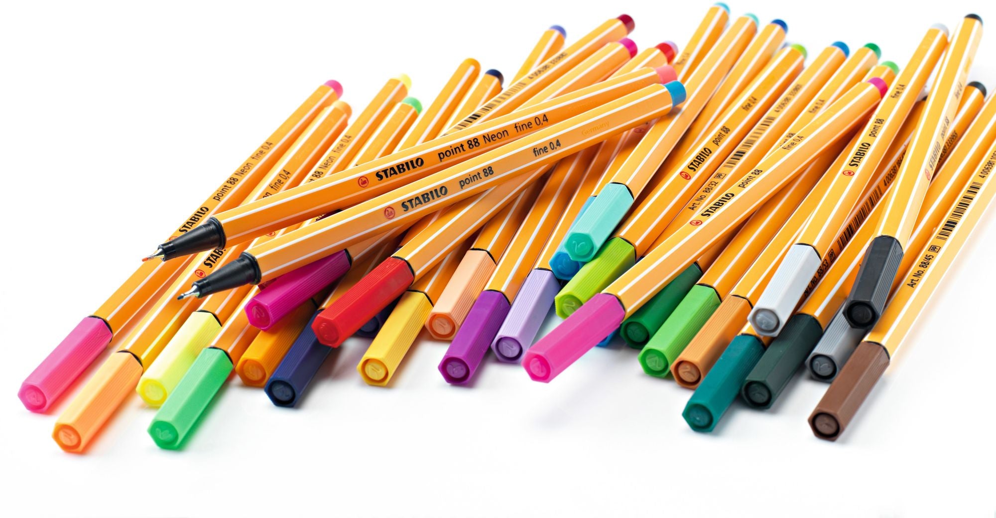 STABILO POINT 88 FINELINER 10 PIECE WALLET