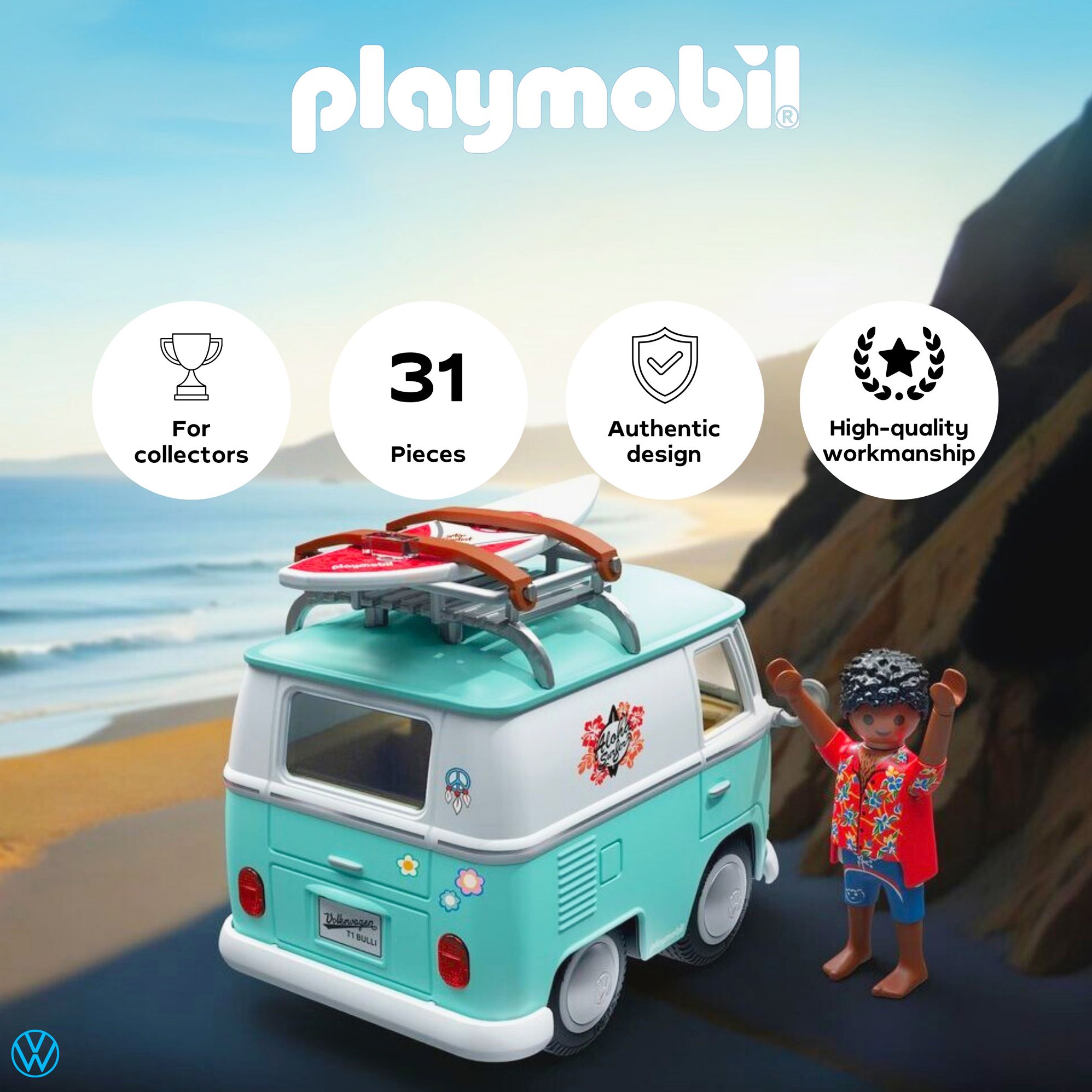 PLAYMOBIL X Volkswagen T1 Camper