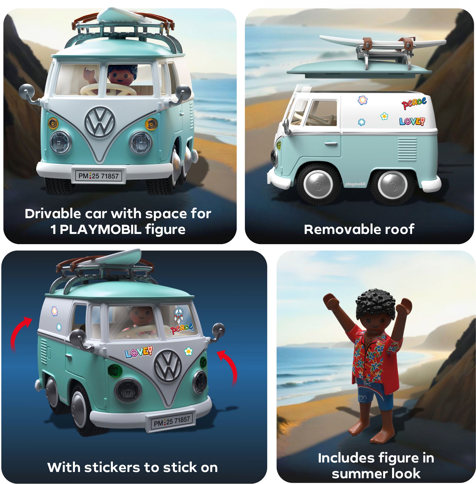 PLAYMOBIL X Volkswagen T1 Camper