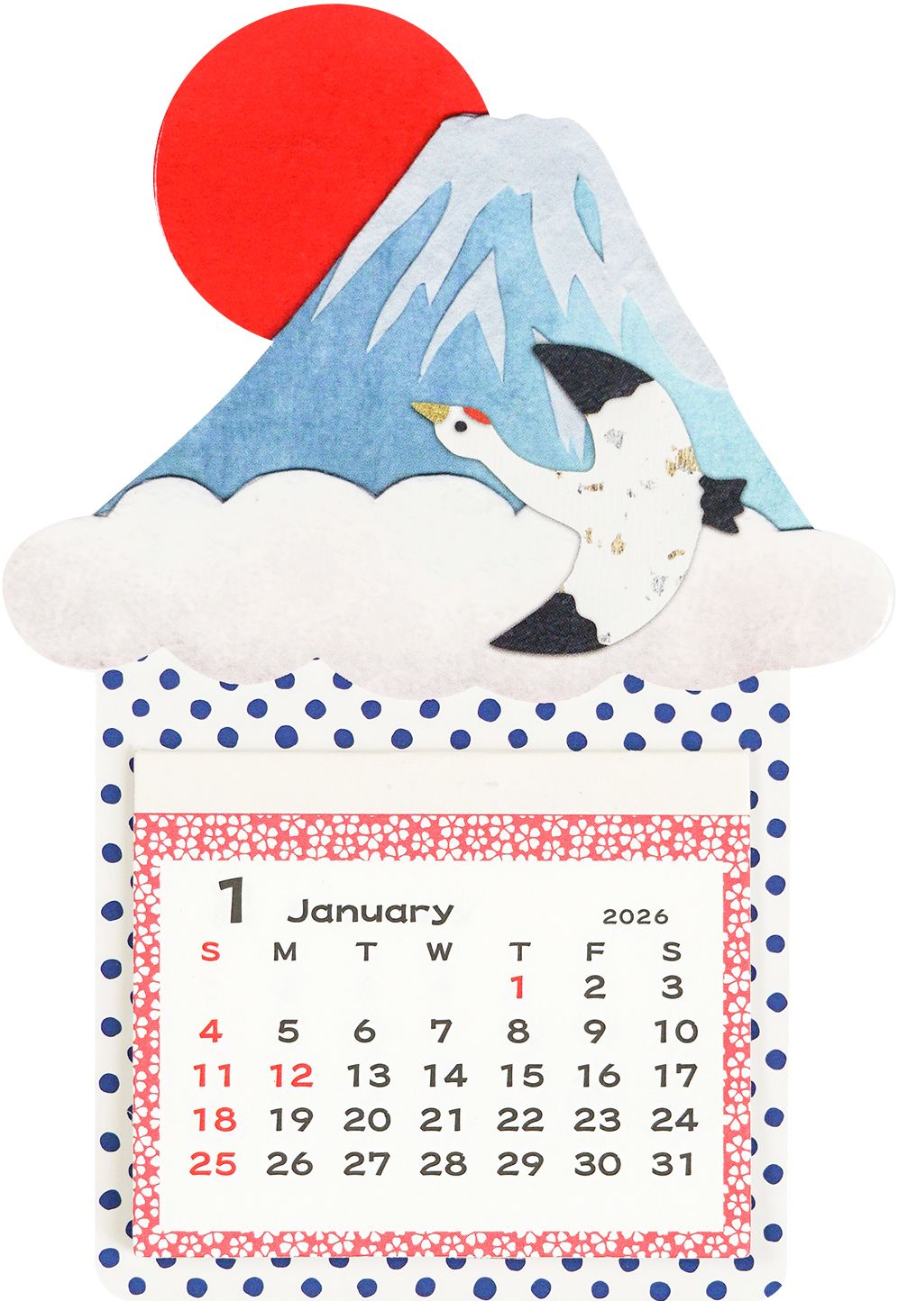 2026 MAGNET CALENDAR - MT FUJI