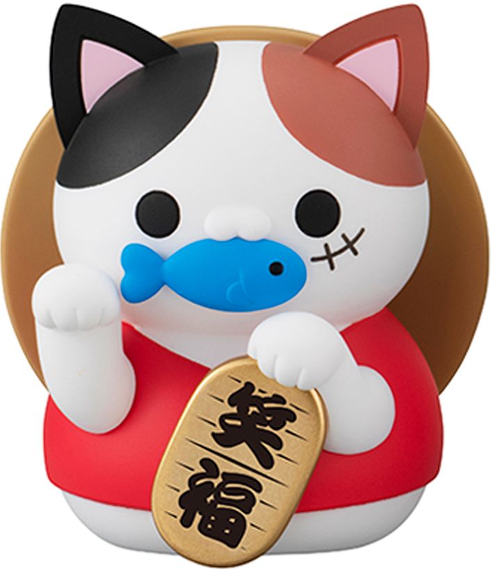 Megahouse Nyan Piece Nyan!! Beckoning Cat (Lucky Cat Pirates) Blind Box