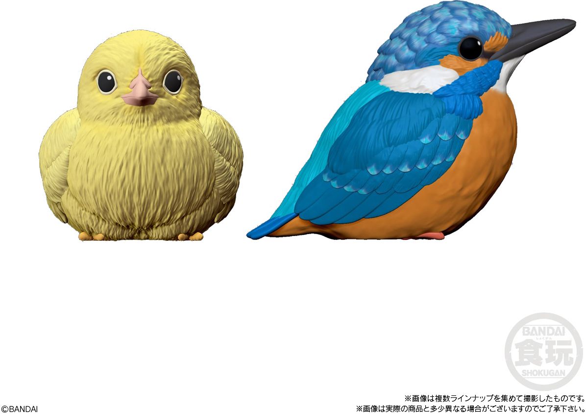 Tenori Friends 4 Birds Bandai Shokugan Tenori Friends