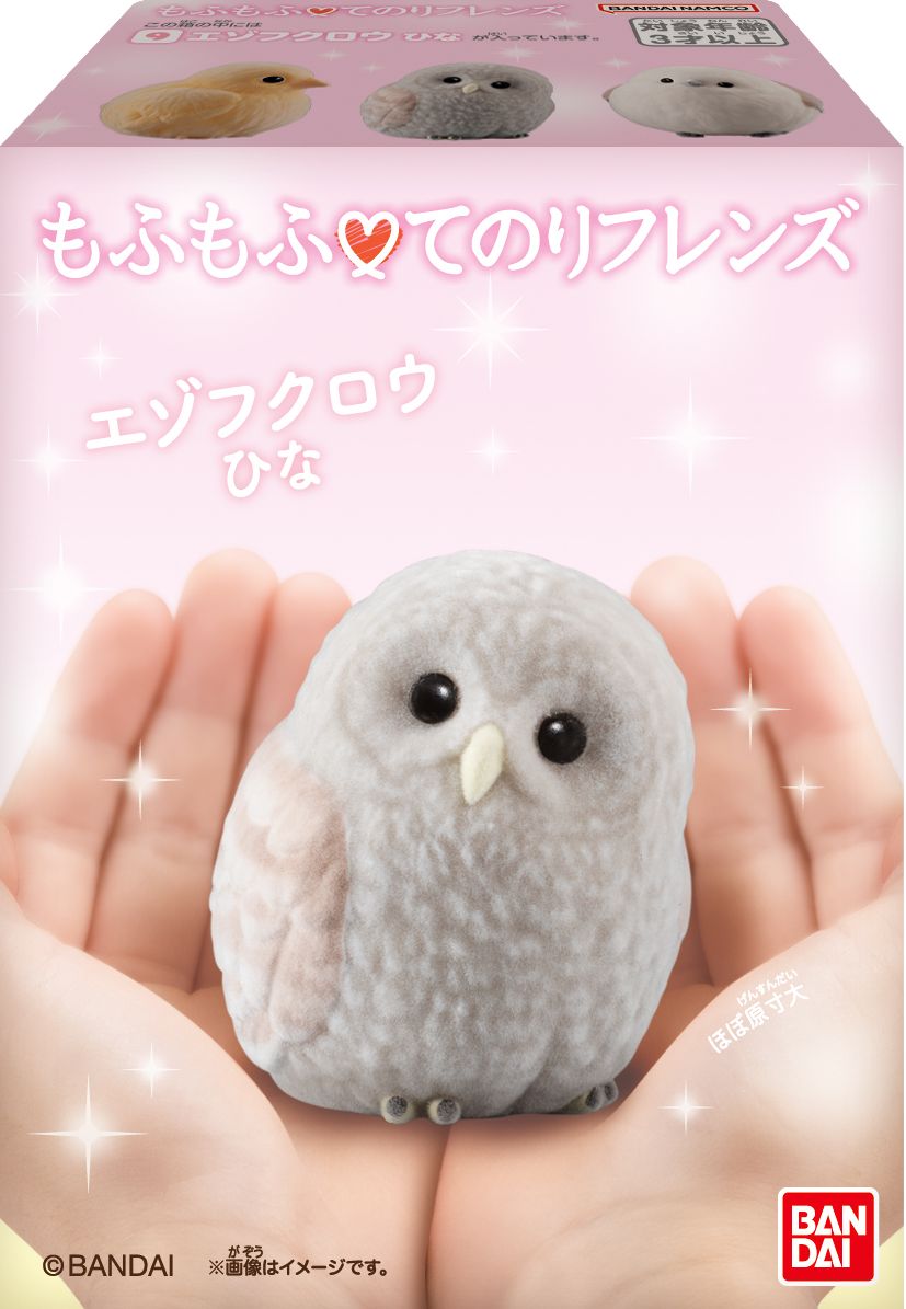 Flocked Tenori Friends 1 - Birds Bandai Shokugan Tenori Friends