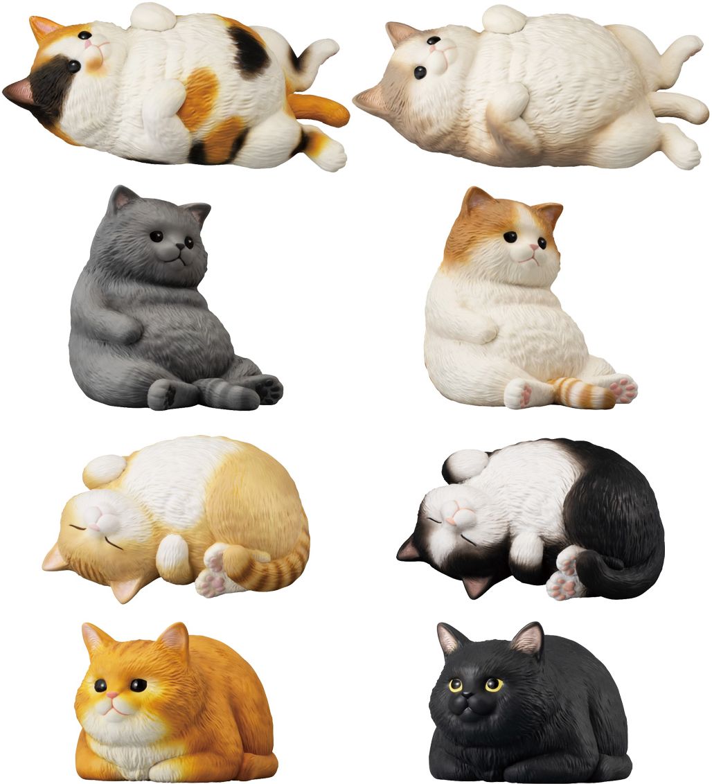 Mocchiri Kororin Cats, Bandai Shokugan Mocchiri Kororin