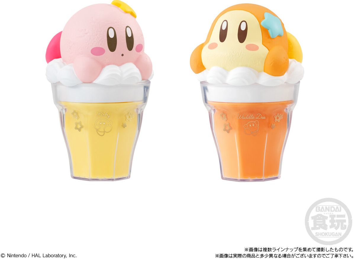 CharaLatte Float Case - Kirby Bandai Shokugan CharaLatte Case
