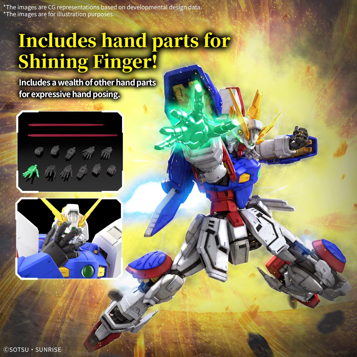 #42 Shining Gundam, Bandai Hobby RG 1/144