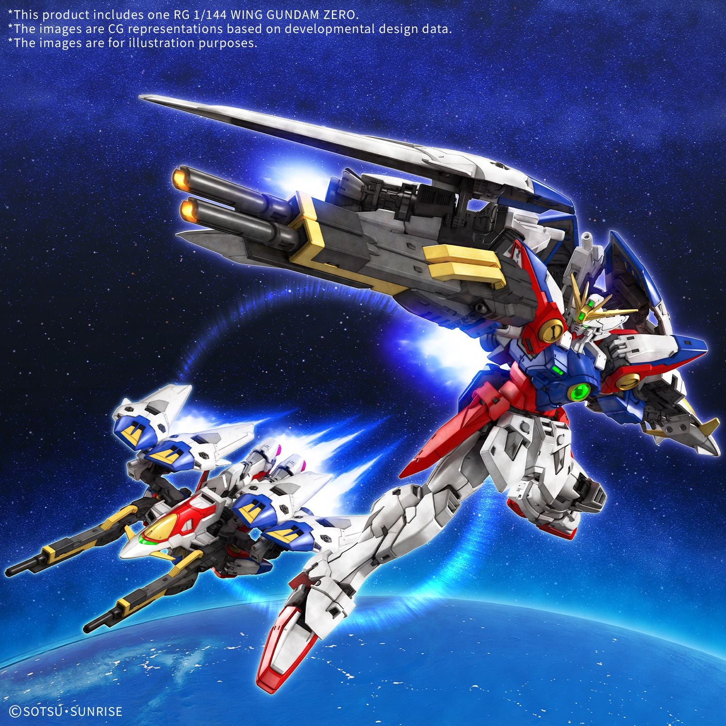 Wing Gundam ZERO "Gundam Wing", Bandai Hobby RG 1/144