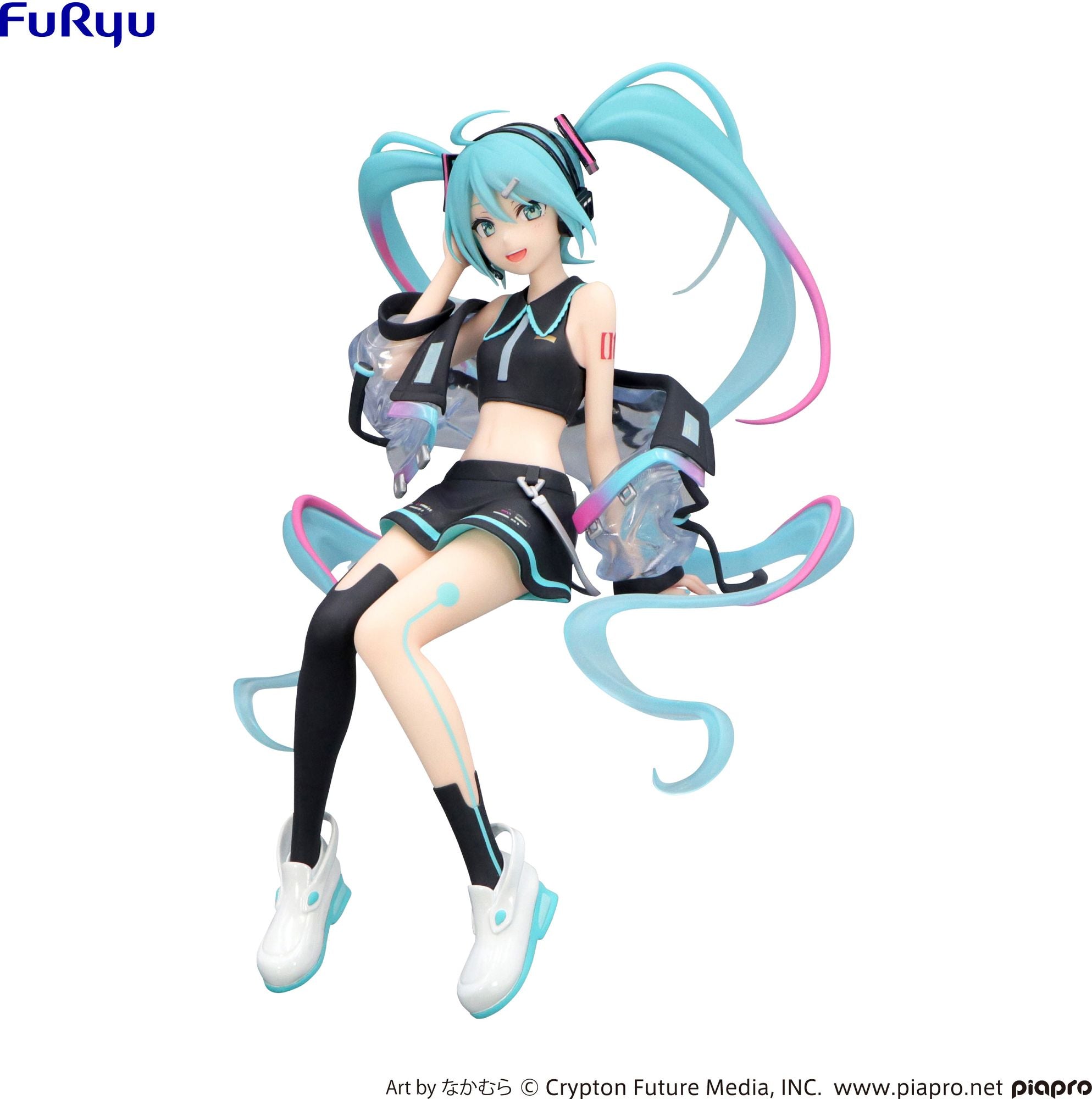 Hatsune Miku - Noodle Stopper Figure -Neon Cyber-