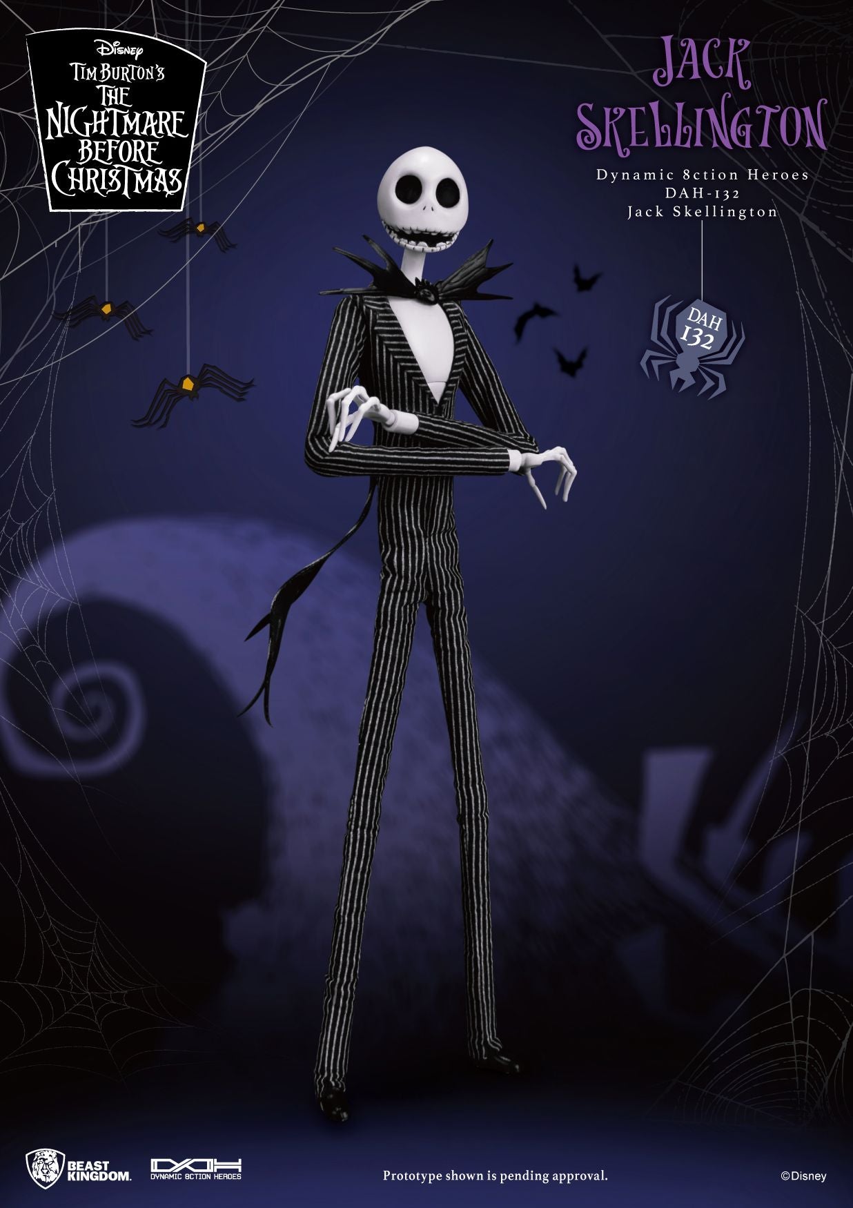 The Nightmare Before Christmas Jack Skellington Collectible Figure
