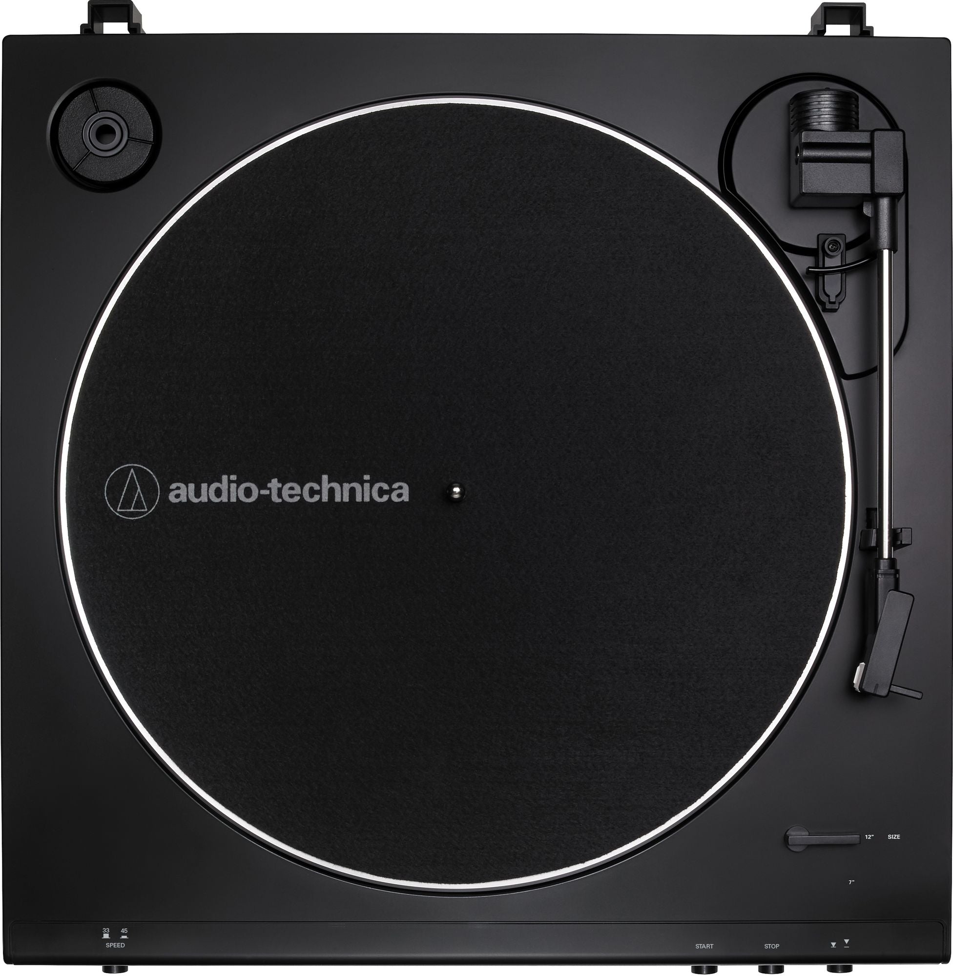 Audio-Technica AT-LP60X-BK Fully Automatic Belt-Drive Stereo Turntable - Black
