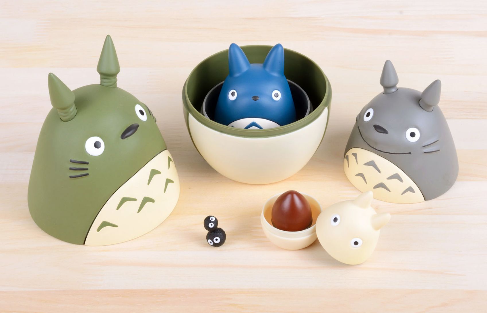 Totoro Nesting Dolls (6 Piece) "My Neighbor Totoro" Ensky