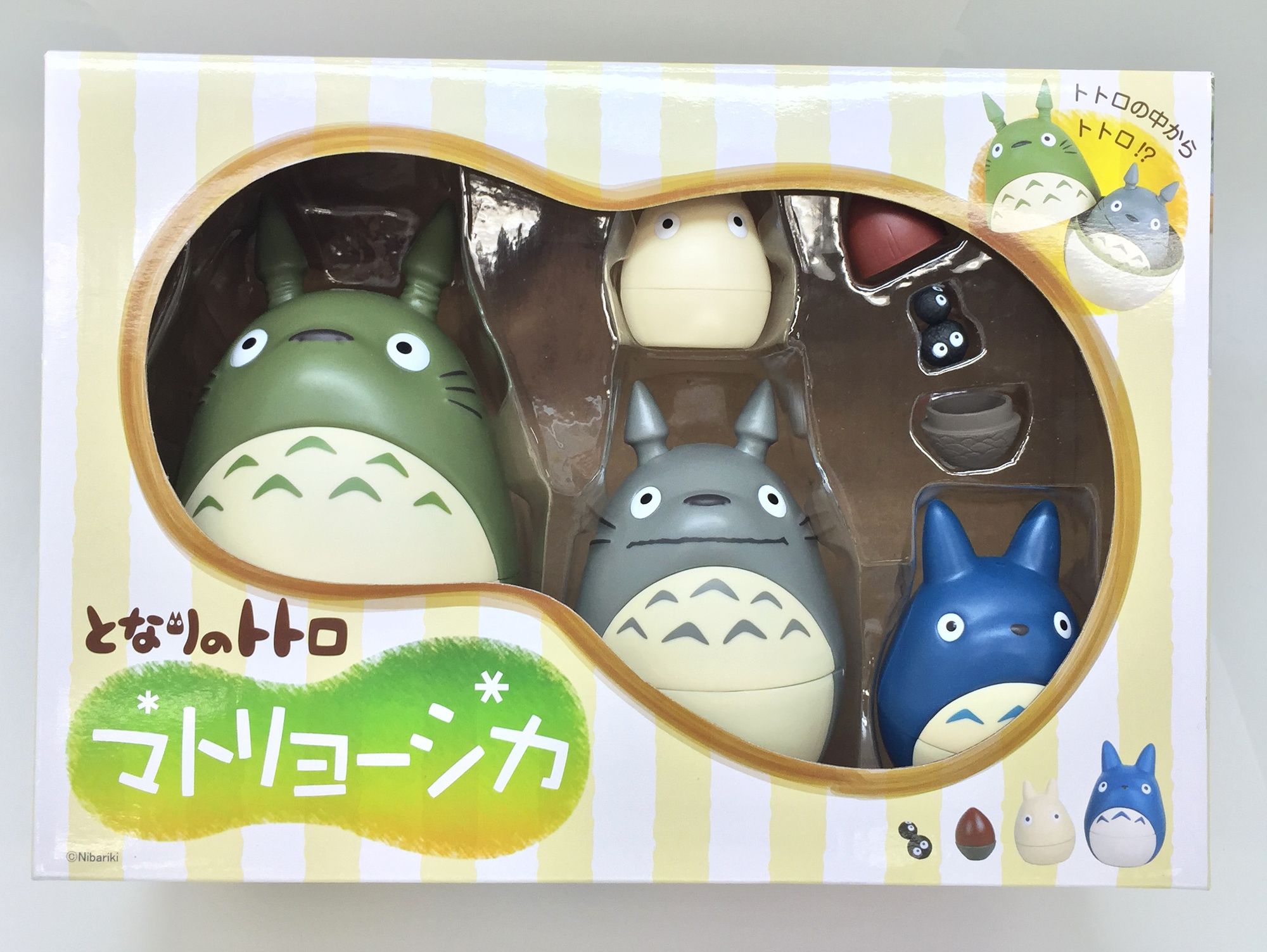 Totoro Nesting Dolls (6 Piece) "My Neighbor Totoro" Ensky