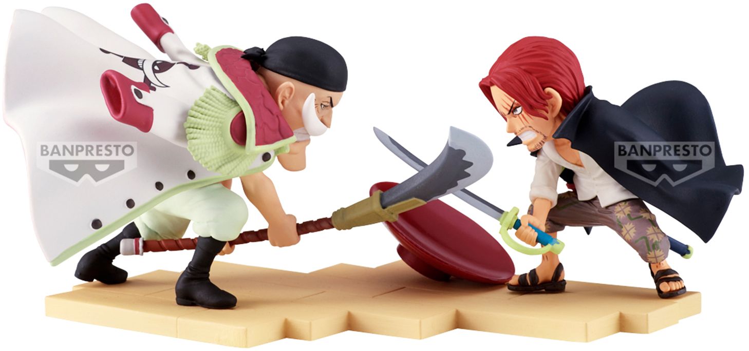 Edward Newgate vs Shanks "One Piece", Banpresto World Collectable Figure Log Stories