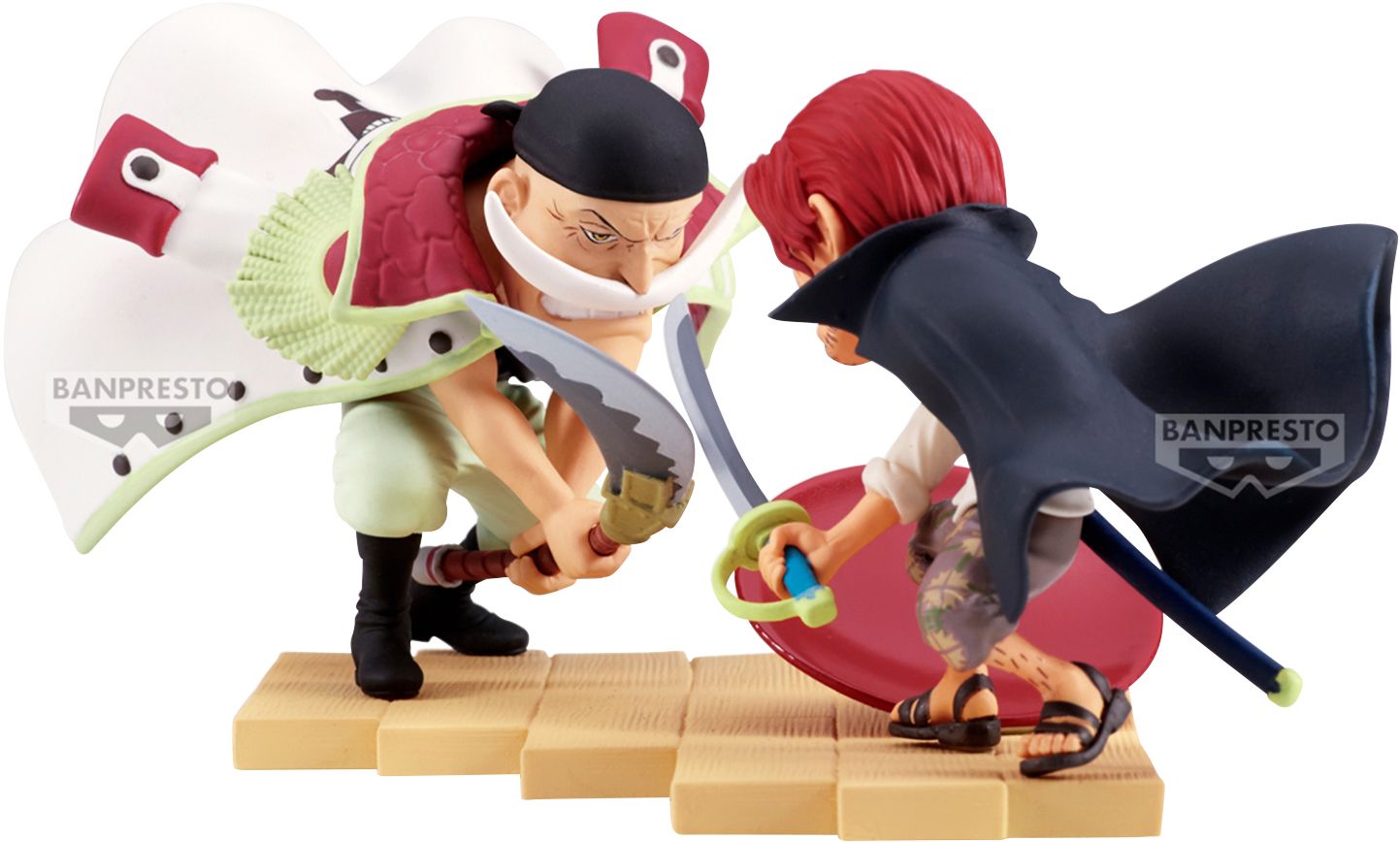 Edward Newgate vs Shanks "One Piece", Banpresto World Collectable Figure Log Stories