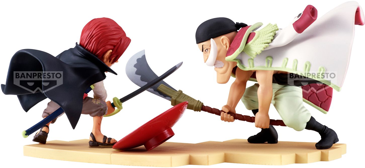 Edward Newgate vs Shanks "One Piece", Banpresto World Collectable Figure Log Stories