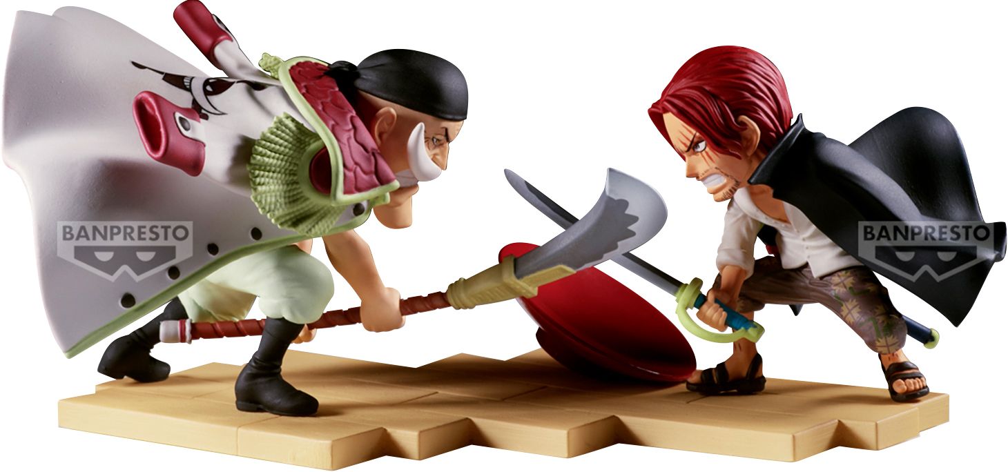 Edward Newgate vs Shanks "One Piece", Banpresto World Collectable Figure Log Stories