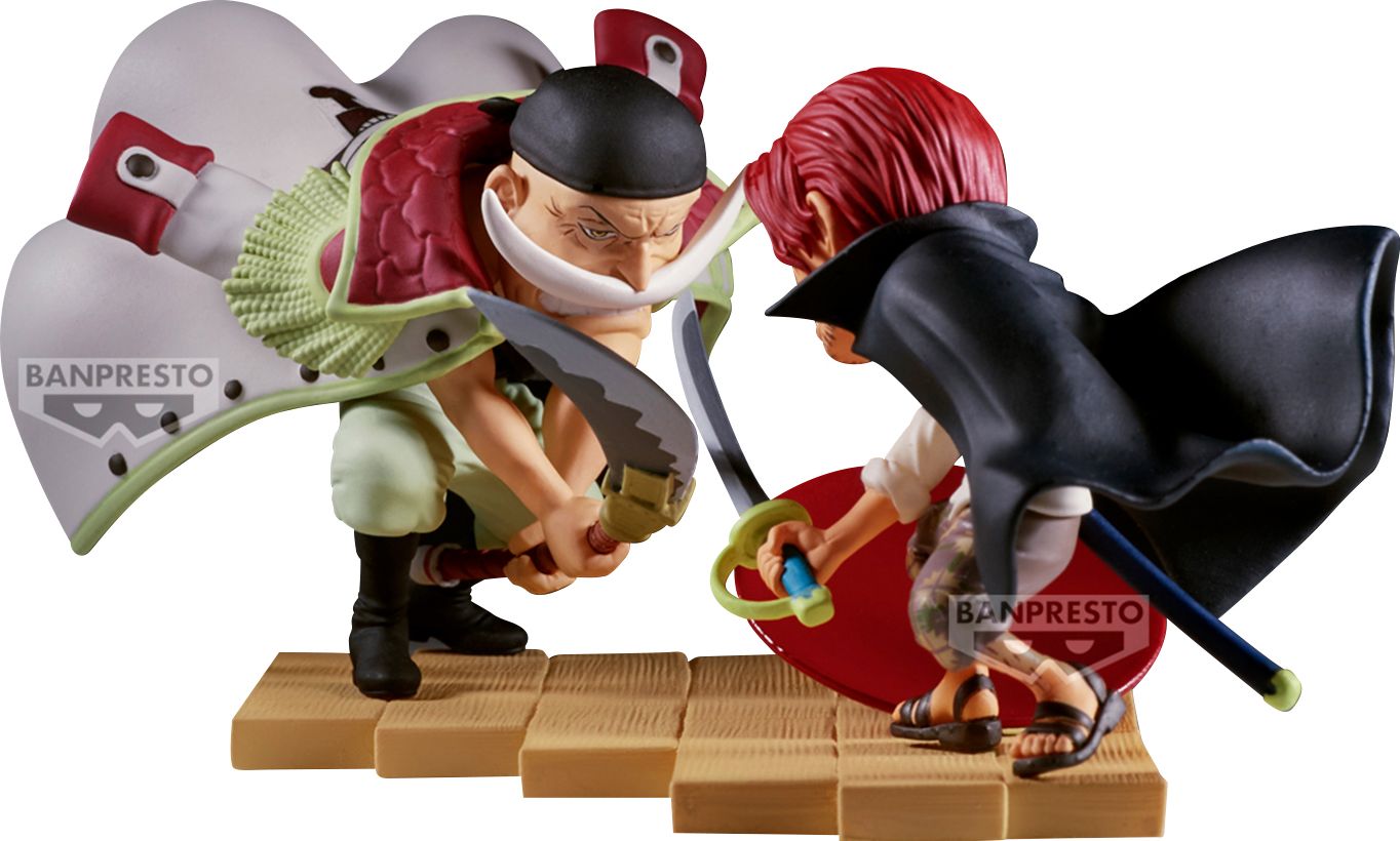 Edward Newgate vs Shanks "One Piece", Banpresto World Collectable Figure Log Stories
